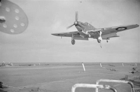 Asisbiz Fleet Air Arm Nas Fairey Fulmar Landing Aboard Hms Ark Royal