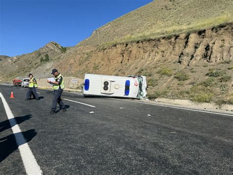 Erzurum Da Ambulans Ile Hafif Ticari Arac N Arp Mas Sonucu Ki I