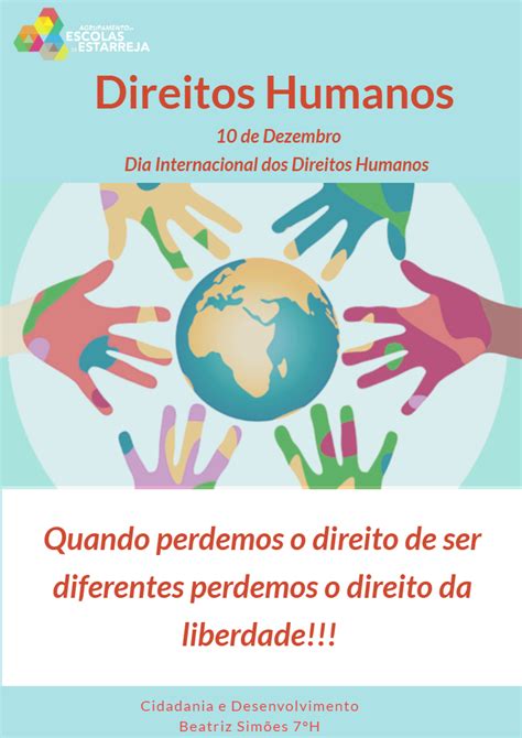 Dia Internacional Dos Direitos Humanos Agrupamento De Escolas De