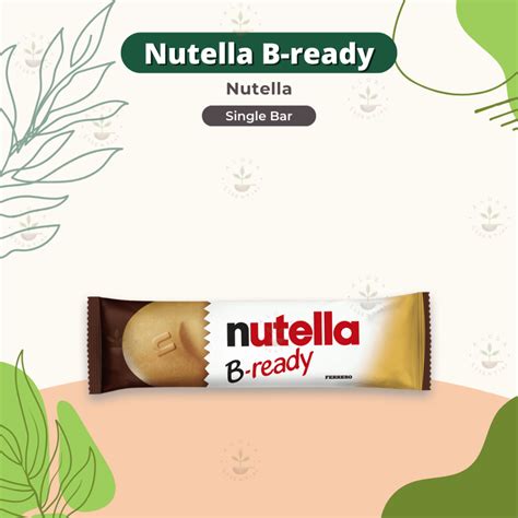 Jual Nutella B Ready Single Bar Ferrero Jerman Bready 22gr Shopee