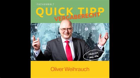 quick tipp vergaberecht  wartefrist unterhalb der schwellenwerte