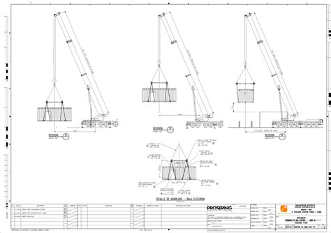 Planos plan de izaje 2 Model Dibujo y diseño para la ingeniería 17