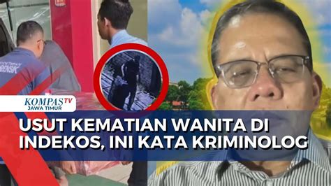 Kriminolog Ui Soal Terduga Pelaku Tewasnya Wanita Di Indekos Cipayung