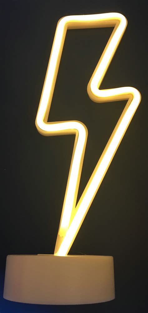 Lightning Bolt Neon LED Light - LED Light and LED Neon Light