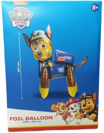 Spin Master Duży Balon Foliowy Xl Psi Patrol Chase 107Cm 3 Ceny i