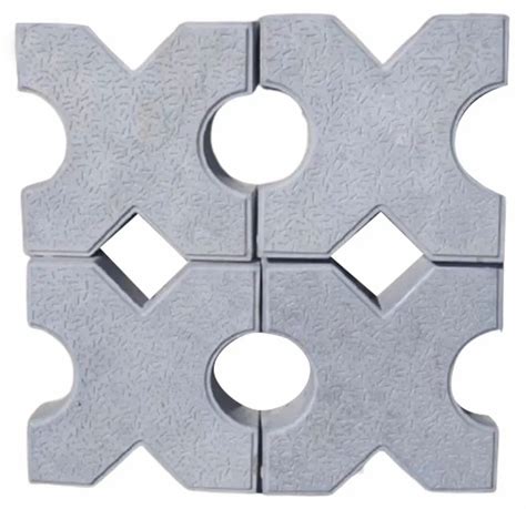 X Shape Concrete Paver Block Dimensions 250x250x60 Mm Thickness 60mm At Rs 27piece In Dehradun