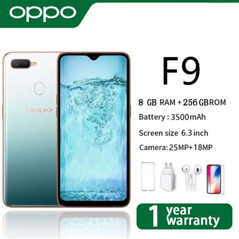 【cod Ready Stock 】oppo F9 Mobile Phone Sale Android Smart Phone 8gb 256gb New Cheap Mobile Phone