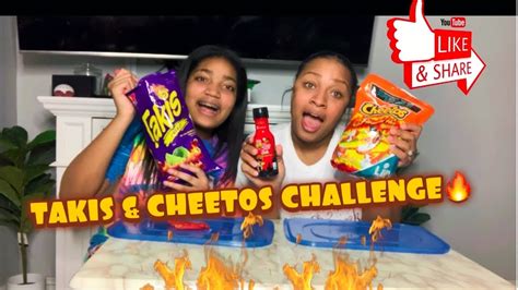 X Spicy Takis Flamin Hot Cheetos Challenge Youtube