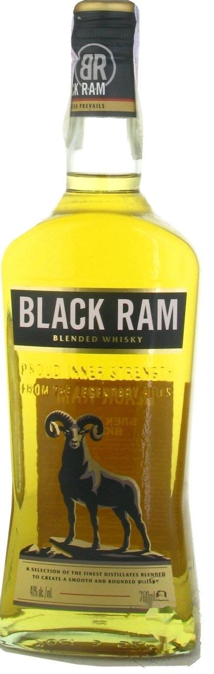 Віскі Black Ram 40% 0,7л у супермаркеті МегаМаркет в Україні