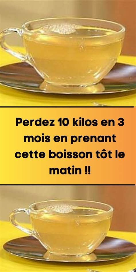 Prenez Cette Boisson Pendant Jours Et Perdez Cm De Taille En Peu