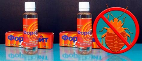 Форсайт от клопов – применение средства для уничтожения паразитов