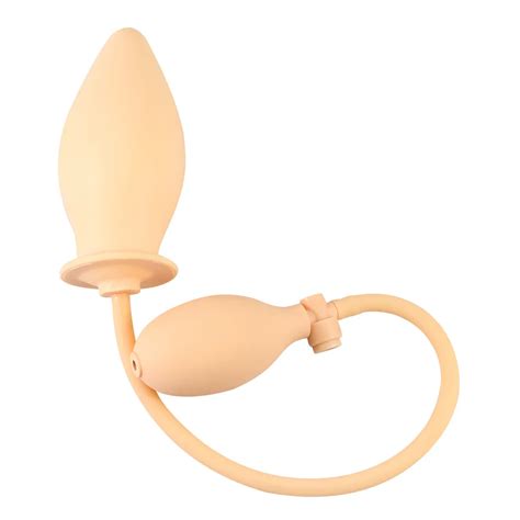 Inflatable Butt Plug Anal Dilator Massager Expandable Anal Balls Sex