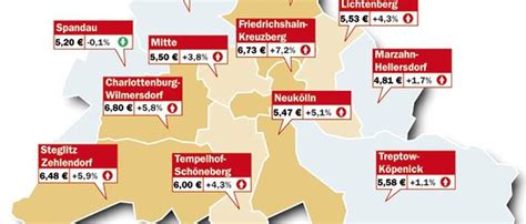 Statistik Wo Berlins Mieten Am St Rksten Steigen