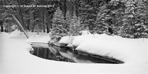 Winter Park Fraser River Trail Reflections Colorado Usa Dave Butcher