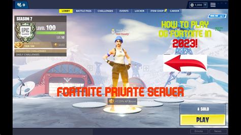 How To Play And Install Og Fortnite Multiplayer In 2023 Project Nova Youtube