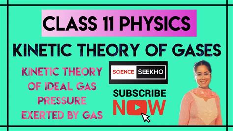 Kinetic Theory Of An Ideal Gas Pressure Exerted By Gas Class