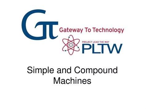 Ppt Simple And Compound Machines Powerpoint Presentation Free