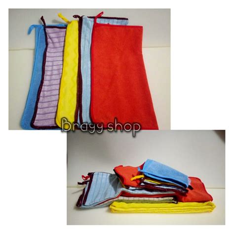 Jual Kain Lap Dapur MICROFIBER 4040cm Kain Lap Serbaguna Shopee