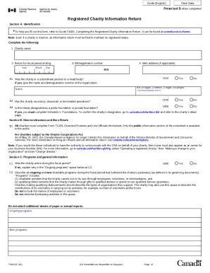 Canada T3010 E 2024 2025 Fill And Sign Printable Template Online