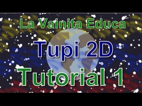 Tutorial Tupi D Planeta Youtube