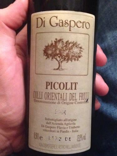 Di Gaspero Picolit Vivino Us