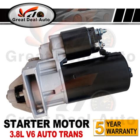 New Starter Motor For Holden Commodore V Auto L Vn Vg Vp Vr Vs Vt