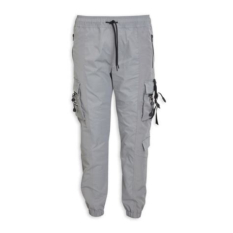 Grey Utility Pants 3127161 Identity