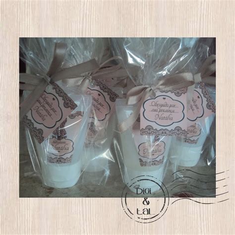 Mini Hidratante Chá de Lingerie Elo7 Produtos Especiais