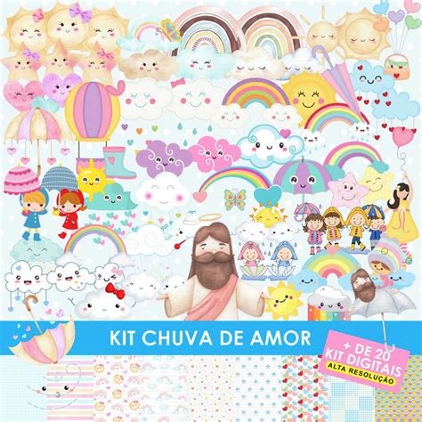 Pack Digital Premium Chuva De Amor Elo Produtos Especiais