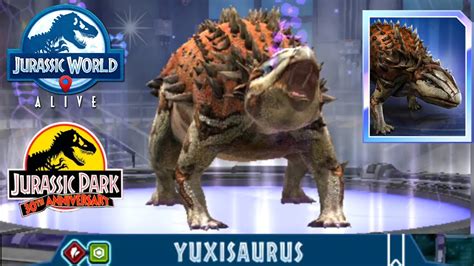 All New OMEGA YUXISAURUS Unlocked Jurassic World Alive Update 3 0 30