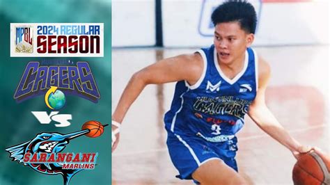 Muntinlupa Cagers Vs Sarangani Marlins Mpbl Full Game Highlights