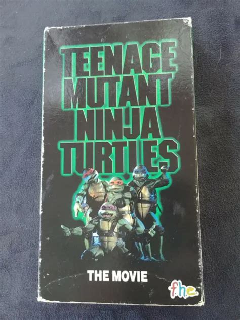 Teenage Mutant Ninja Turtles The Movie Vhs Eur Picclick Fr