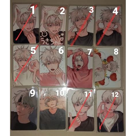 Jual Photocard PC JJK Jujutsu Kaisen Gojo Satoru By Popi Store Shopee