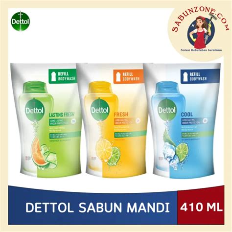 Dettol Body Wash Original Anti Bacterial Sabun Mandi Cair Anti Bakteri