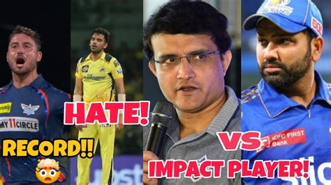 MARCUS STOINIS VS CSK DEEPAK CHAHAR GETS HATE SOURAV GANGULY ON