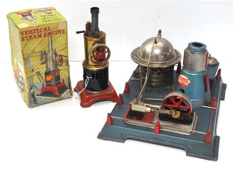 Sold Price: (2) Toy steam engines - March 5, 0123 9:00 AM EST