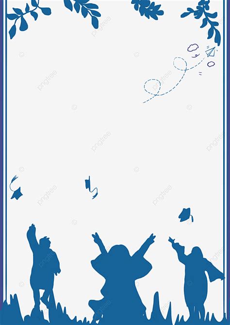 Graduation Season White Transparent, Graduation Season Graduate Border ...