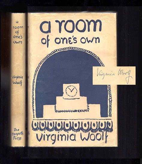 A ROOM OF ONE S OWN Signed By Virginia Woolf Signed First Edition