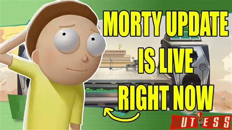 Morty Update Is Live Now In Multiversus Youtube