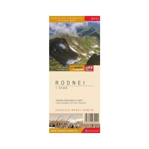 Rodnei Muntii Nostri Hiking Map MN03 | Stanfords