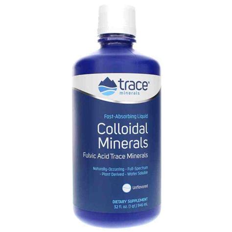 Colloidal Minerals, Trace Minerals Research