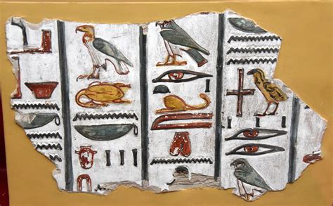 Egyptian Hieroglyphs - World History Encyclopedia