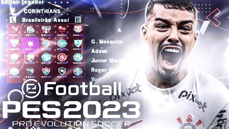 EFOOTBALL PES 2023 PPSSPP SUL AMERICANO CONMEBOL LIBERTADORES KITS