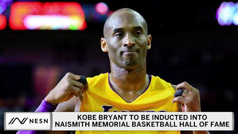 Kobe Bryant To Be Inducted Into Basketball Hall Of Fame Youtube