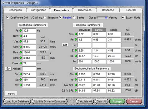 T/S (Thiele/Small) Parameters - Sonic Electronix Learning Center and Blog