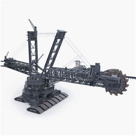 Krupp Bagger 288 3D Model $149 - .fbx .obj .ma .max - Free3D