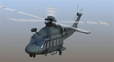 MH-139 Grey Wolf 3D Model $199 - .max .unknown .3dm .3ds .cob .dwg .fbx ...