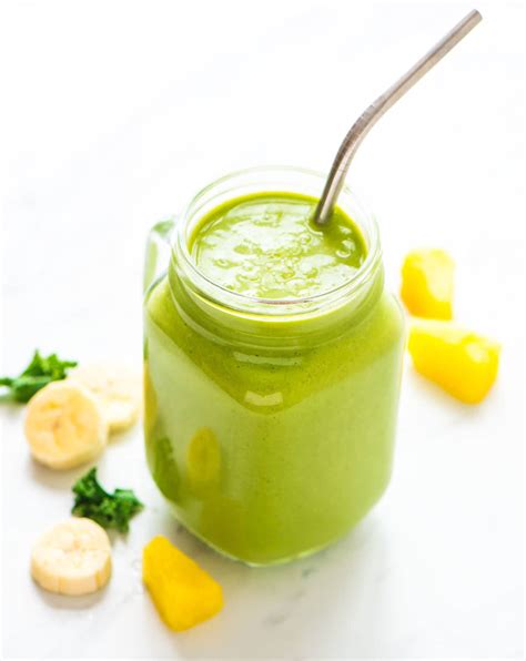 Kale Smoothie Most Delicious Green Smoothie Recipe