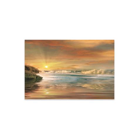 Dovecove Feya Sundown On Plastic Acrylic By Mike Calascibetta Graphic