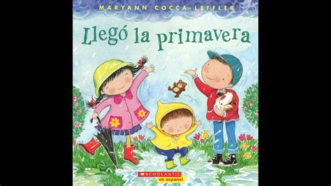 Llego la Primavera Cuento de niño leído en voz alta YouTube